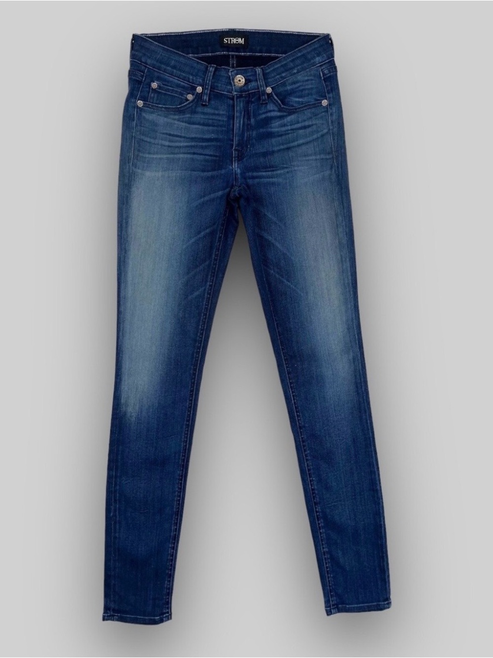 Strom Premium Denim Jeans in Washed Blue-FANTASTIC DEAL 🌟